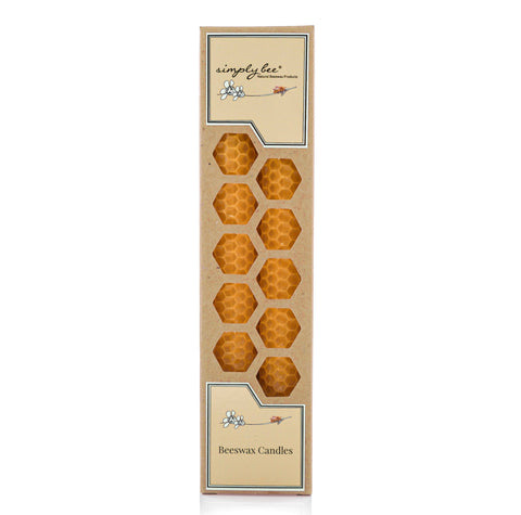 Rolled Beeswax Candle 20cm