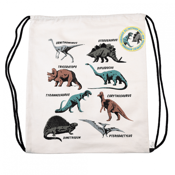 Prehistoric Land Drawstring Bag