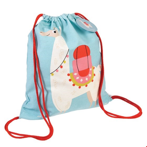 Llama Drawstring Bag