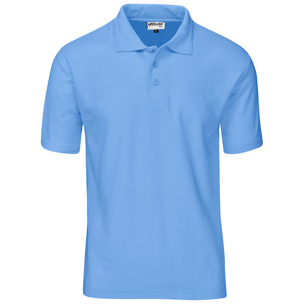 Mens Pique Knit Golf Shirt Small to XXLarge