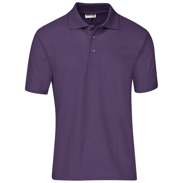 Mens Pique Knit Golf Shirt Small to XXLarge