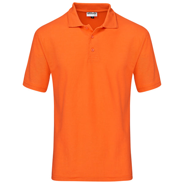 Mens Pique Knit Golf Shirt Small to XXLarge