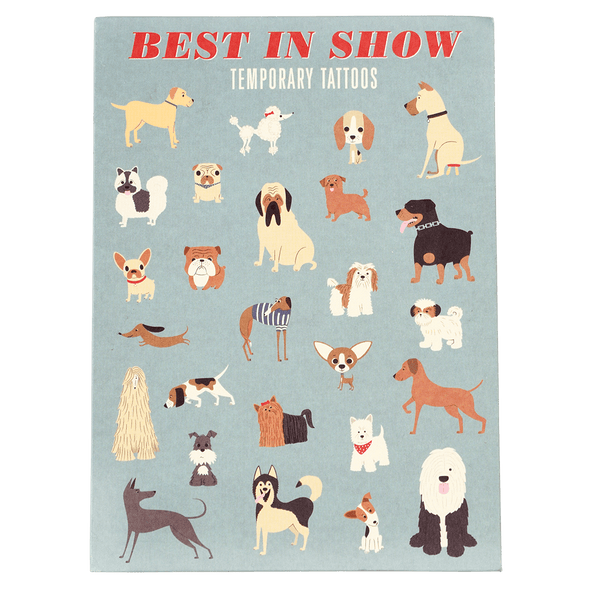 Best in Show Temporary Tattoos