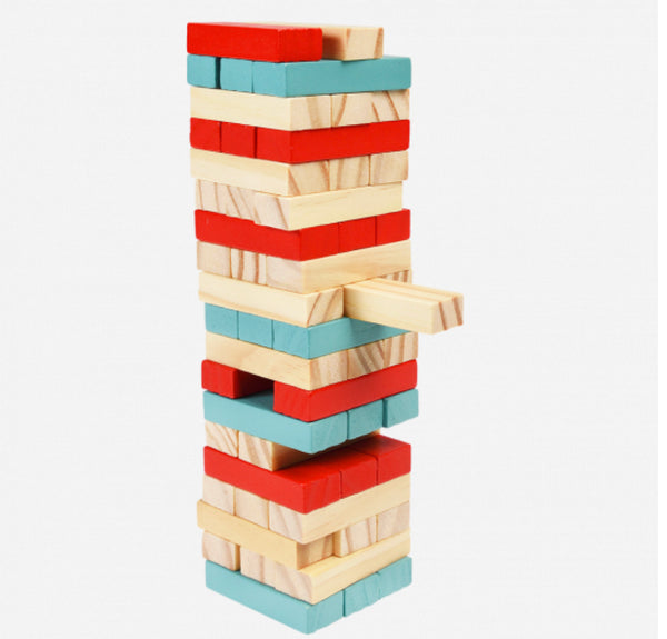 Mini Wooden Topple Tower