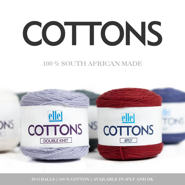 Elle Cottons 4PLY 50grams