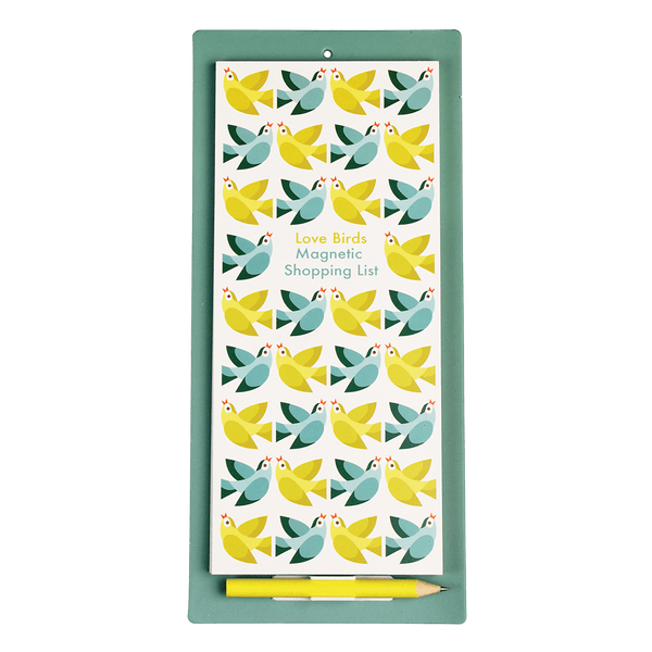 Love Birds Magnetic Shopping List