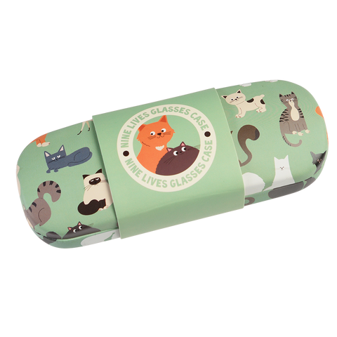 Nine Lives Glasses Case