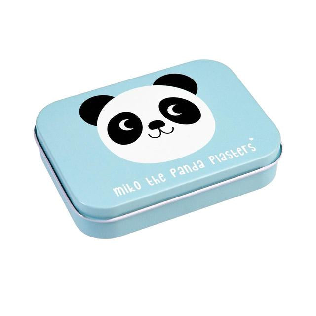 Miko the Panda Plasters in a tin