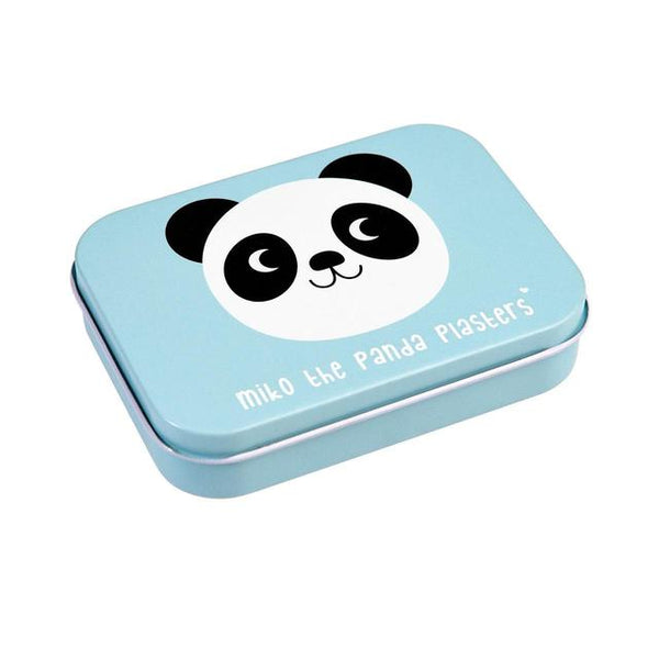 Miko the Panda Plasters in a tin