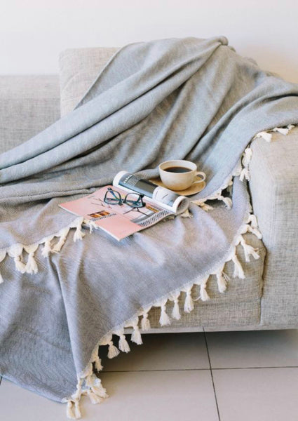 Herringbone Blanket Throws