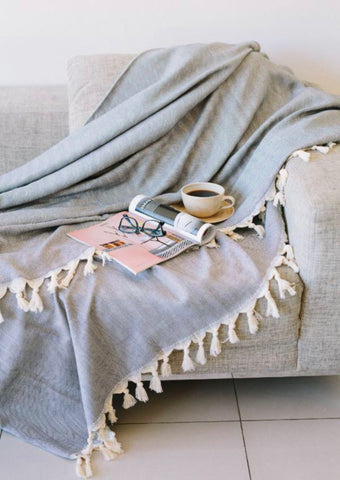 Herringbone Blanket Throws