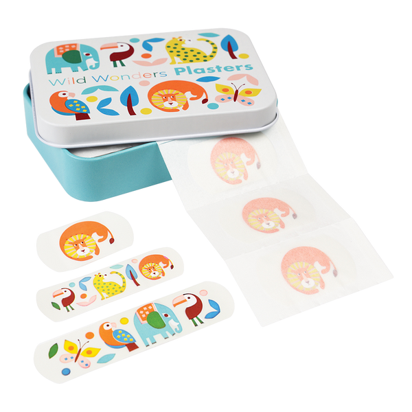 Wild Wonders Plasters in a Tin