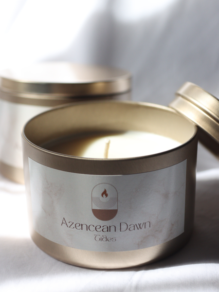 Azencean Dawn
100% homemade, natural soy wax candles