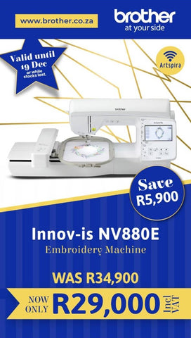Brother Innov-is NV880E Embroidery Only Machine