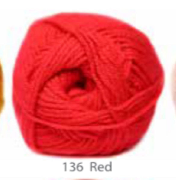 Elle Charity Double Knit 100g, Over 100 Colours