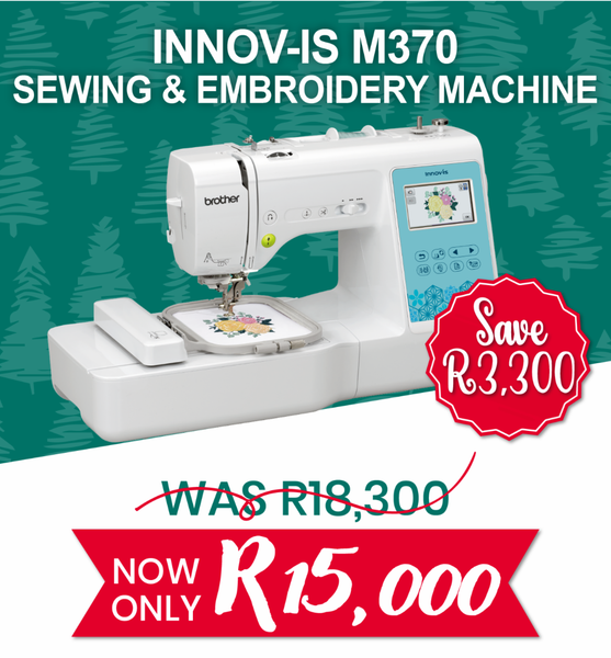 Brother M370 Combination Embroidery & Sewing Machine