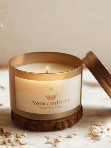 Azencean Dawn
100% homemade, natural soy wax candles