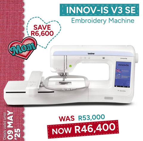Brother V3SE Embroidery Machine