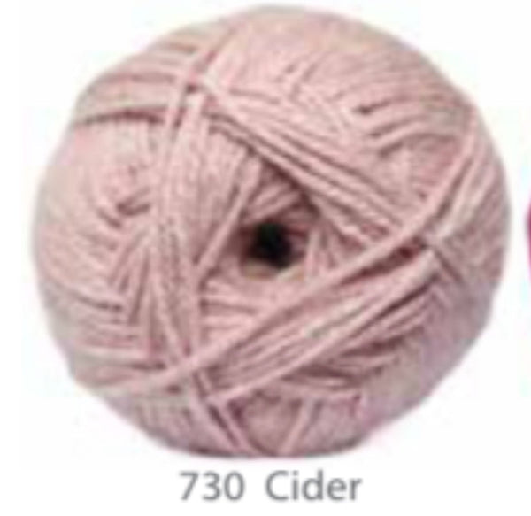 Elle Charity Double Knit 100g, Over 100 Colours