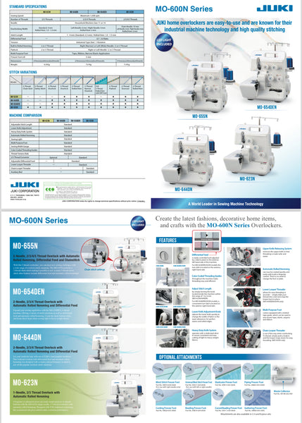 JUKI MO-654DE Overlocker