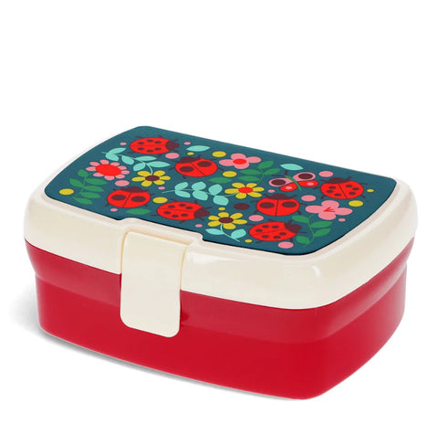 Ladybug Lunch Box with Tray