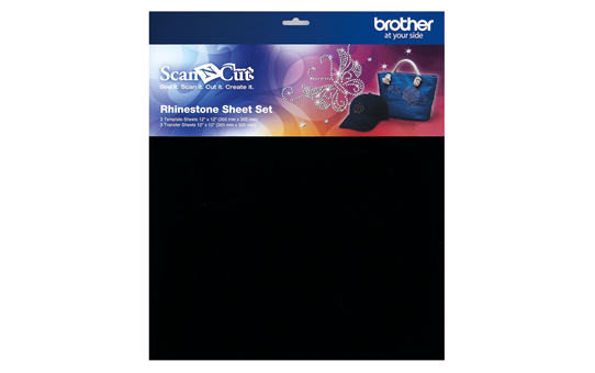 ScanNCut Rhinestone Starter Kit + Rhinestone Sheet Set