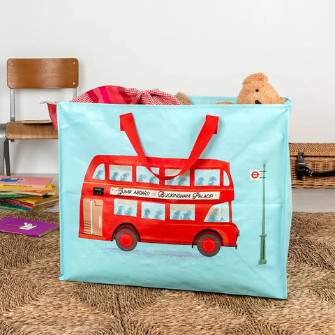 London Bus Jumbo Storage Bag