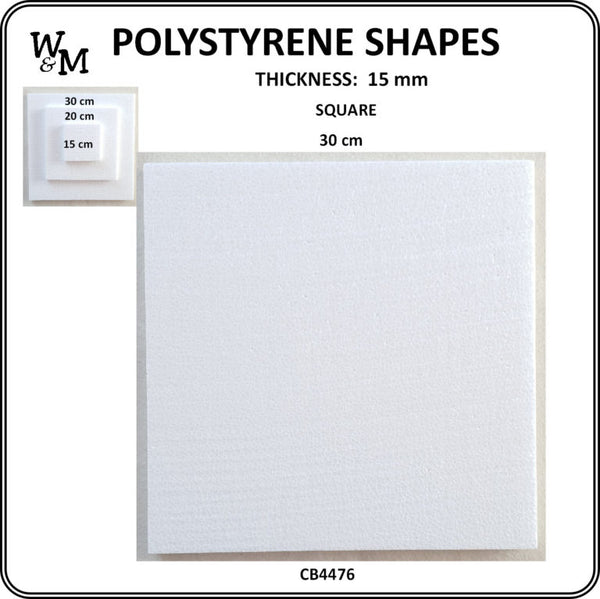 Polystyrene Squares