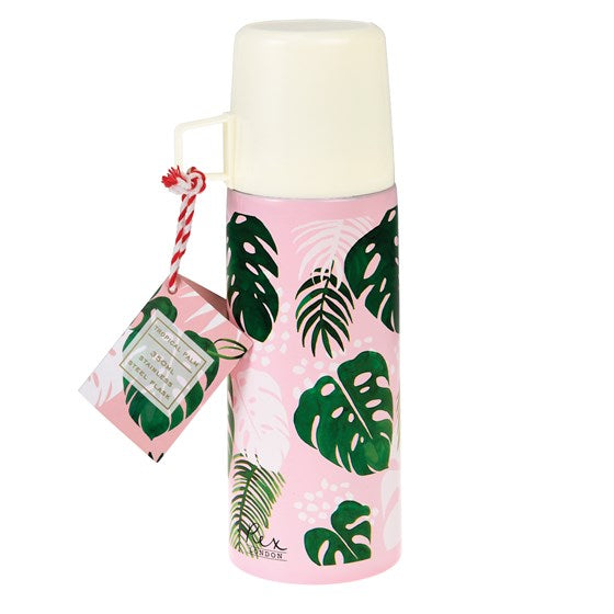 Tropical Palm Flask