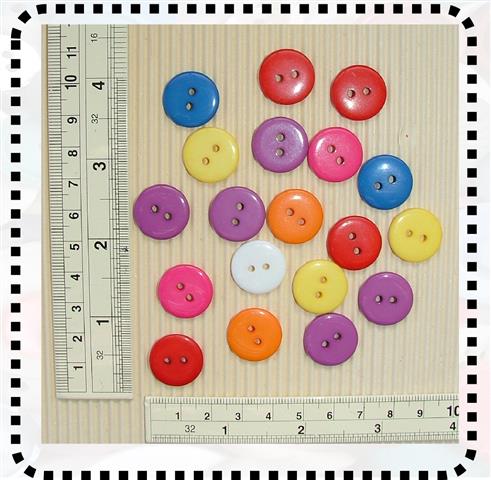 Buttons Primary Colours