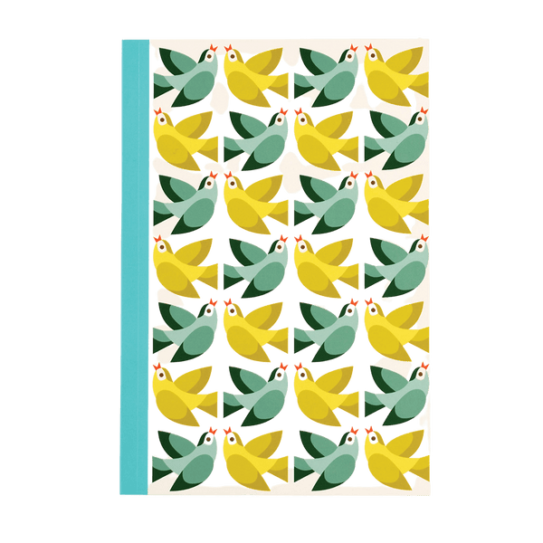 Love Birds A5 Notebook