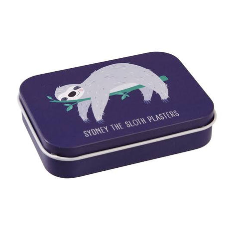 Sydney the Sloth Plasters in a tin (30 plasters)