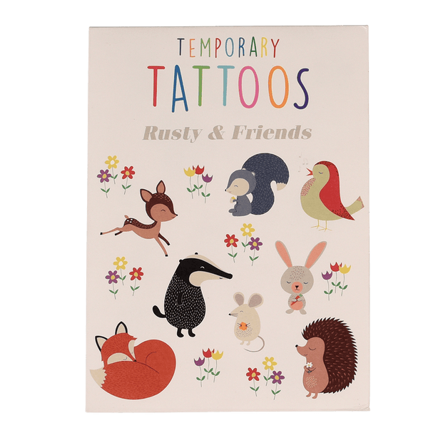 Rusty & Friends Temporary Tattoos