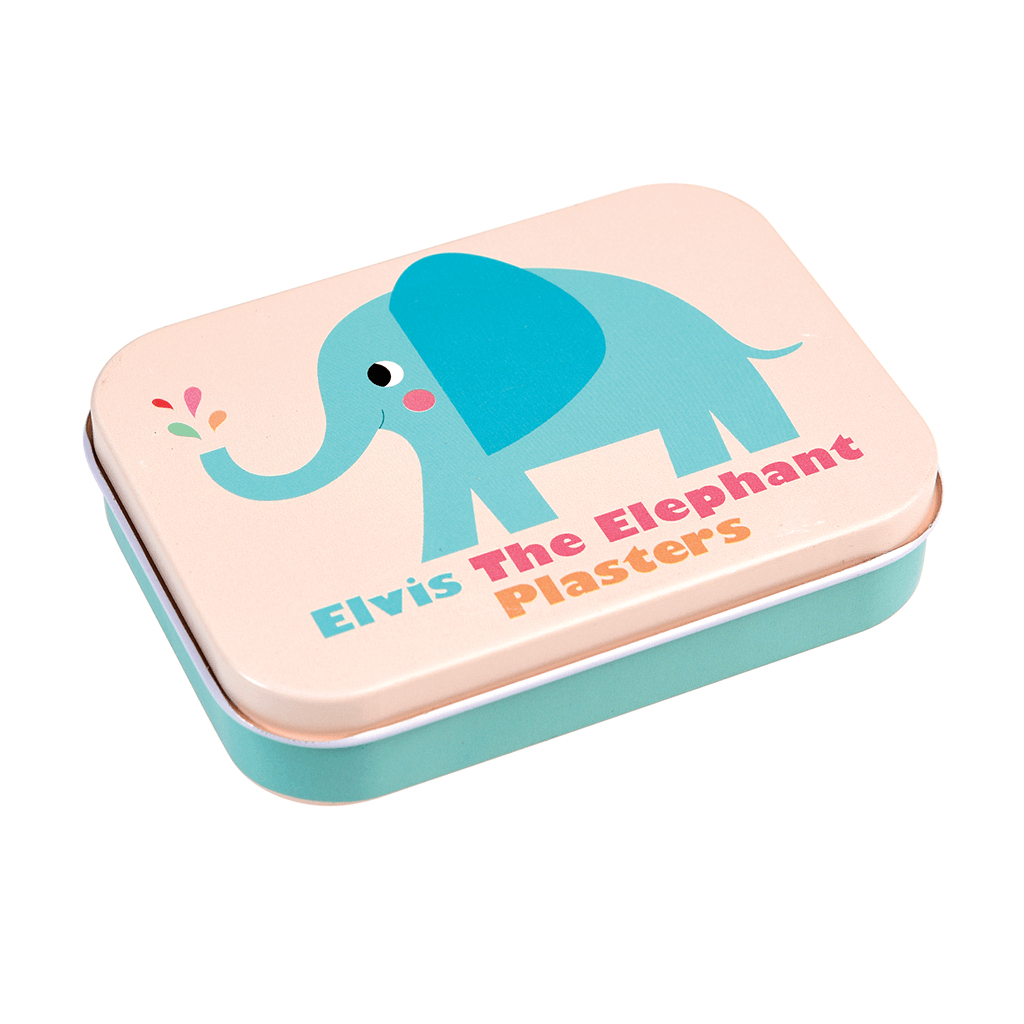 Elvis the Elephant Plasters in a tin (30 plasters)