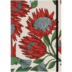 Notebooks A5 - Protea/Floral/Nature Pattern