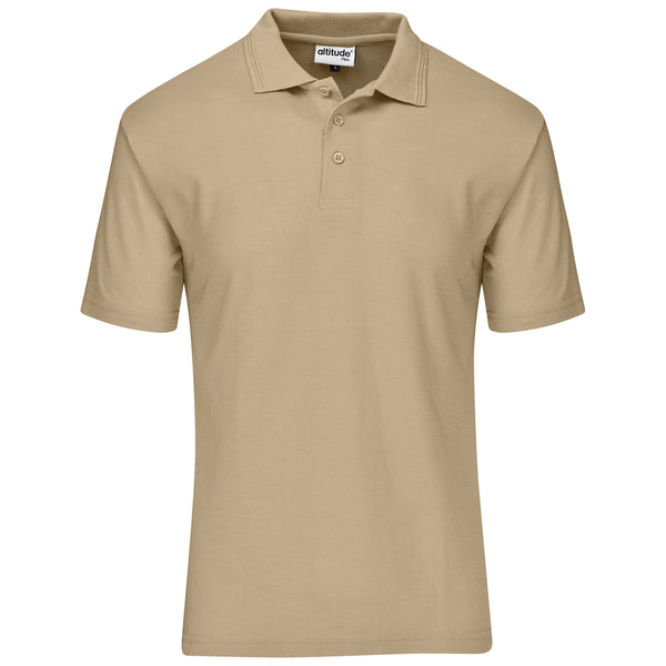 Mens Pique Knit Golf Shirt Small to XXLarge