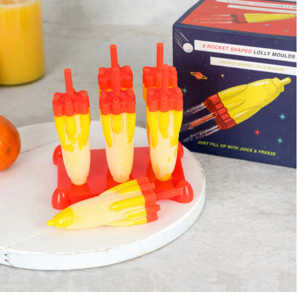 Space Age Rocket Ice Lolly